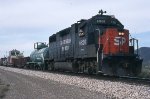 SP 4826 on shotcrete work train